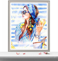 Алмазная мозаика &quot;Леди лайм&quot;