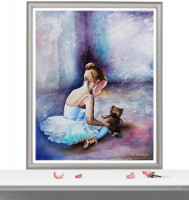 Алмазная мозаика &quot;Балерина первые шаги&quot;