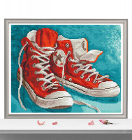 Алмазная мозаика &quot;Кеды&quot;